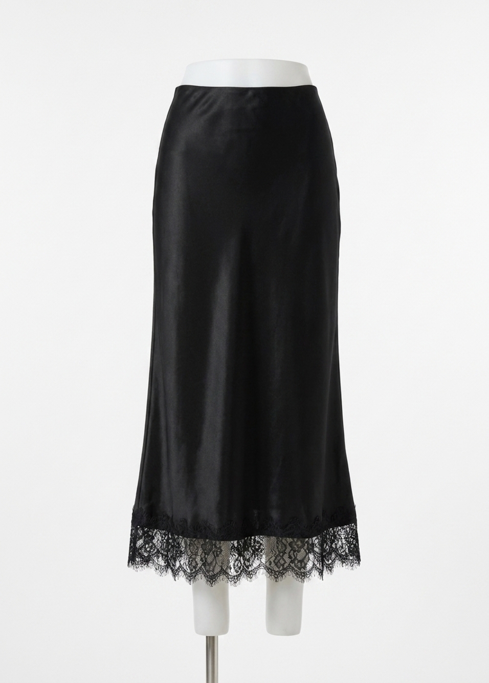 NEW FAVORITE DAUGHTER lacy favorite midi skirt in black
